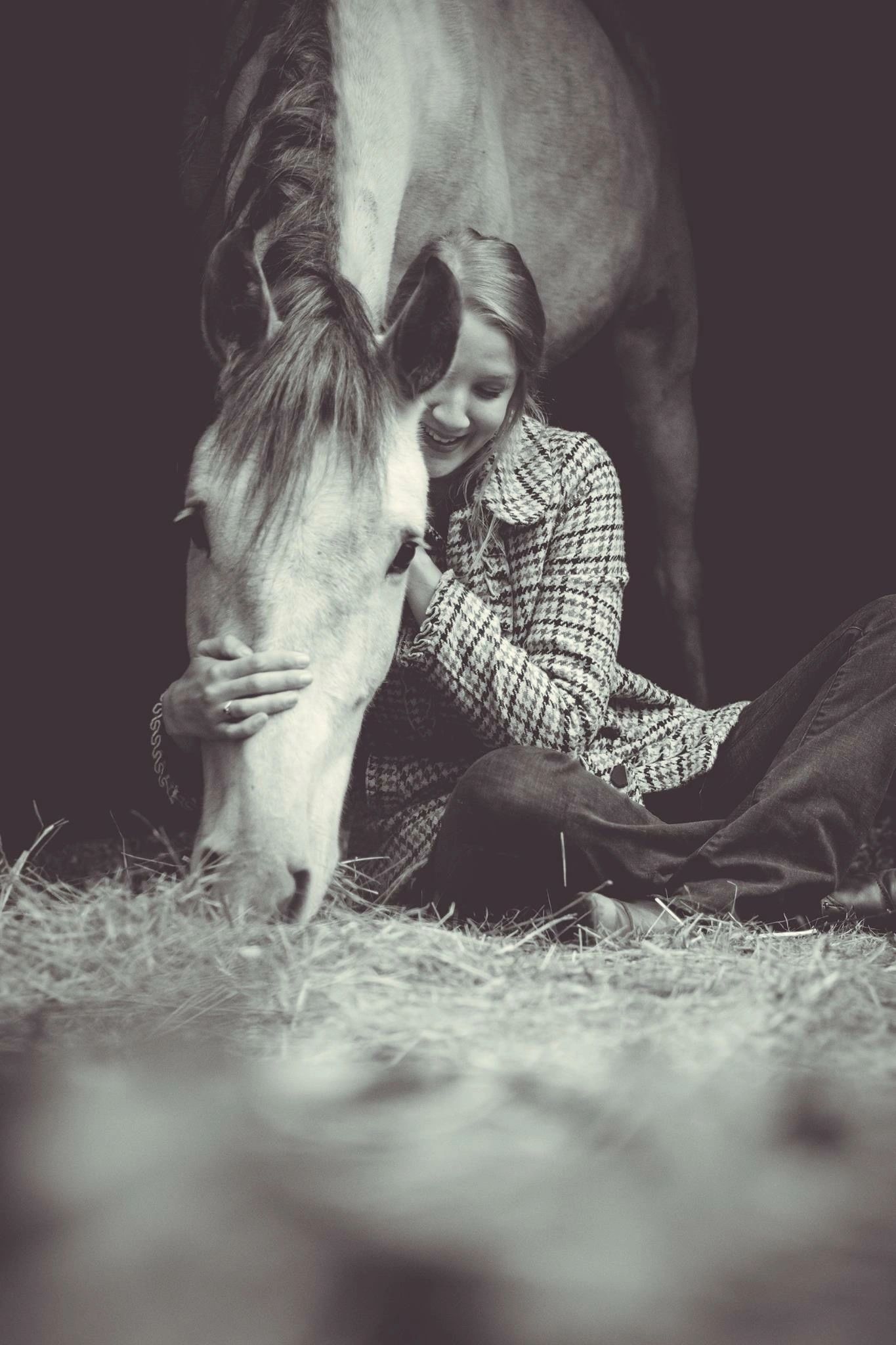 Girl with horse